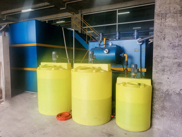 大堡生豬 糧油現代農業園區 污水處理設備安裝調試現場