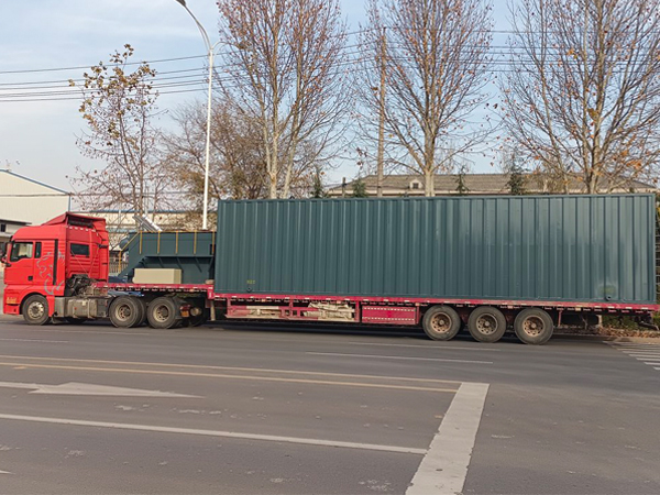 廣西食品污水設備 發貨現場