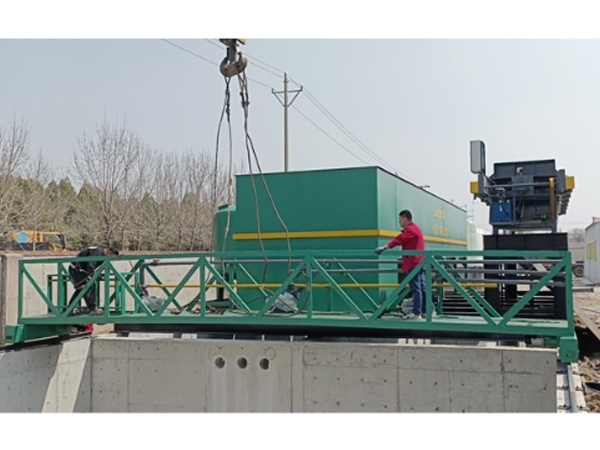 日照五蓮一體化設備安裝現場