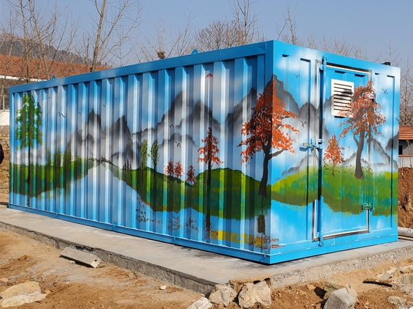 廣東陽春市牛蛙養殖污水設備安裝現場