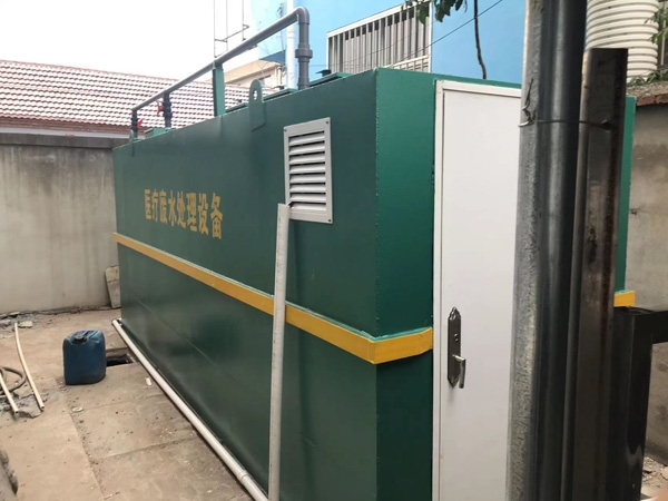 醫療污水處理設備安裝調試完成