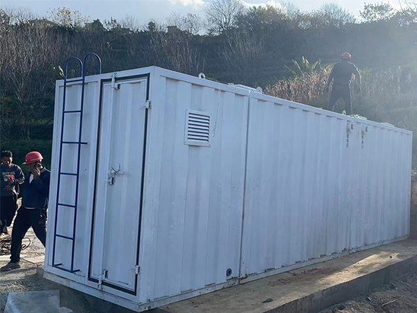 污水處理設備安裝調試完成