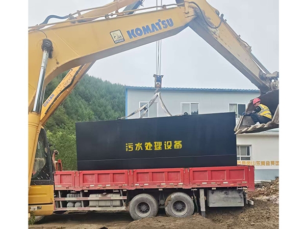污水處理設備安裝調試現場